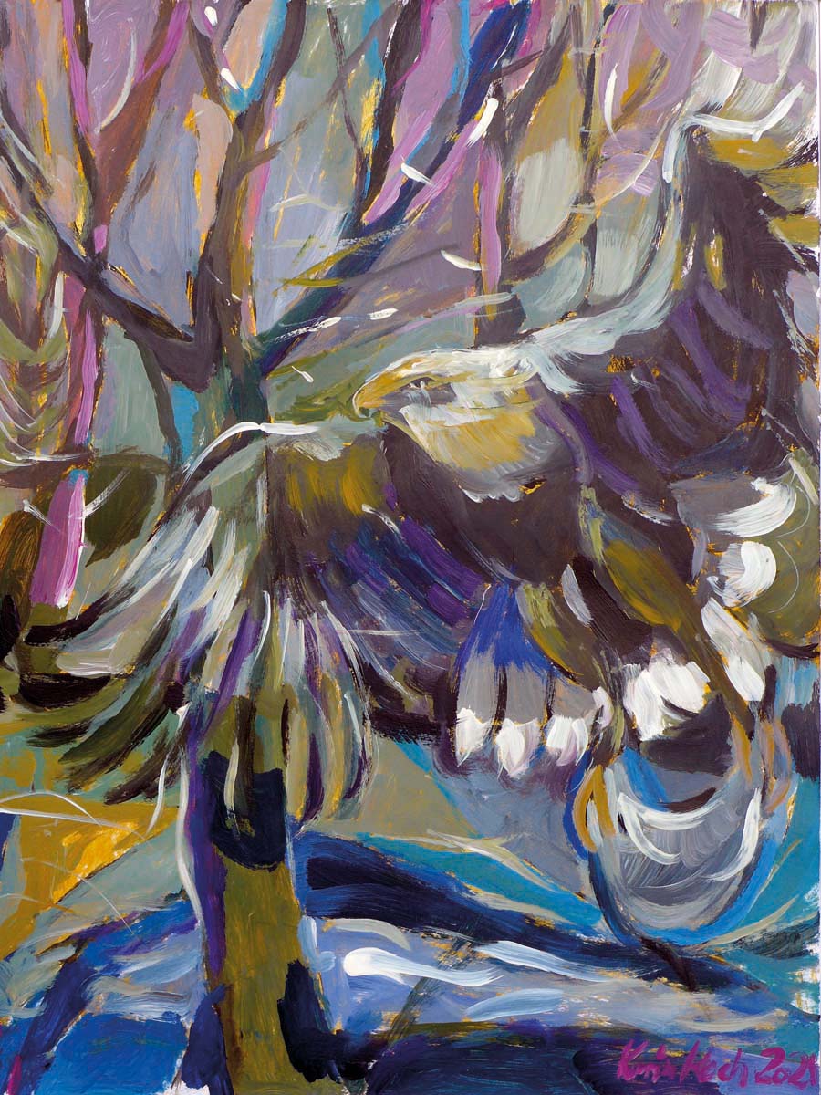 Seeadler, Acryl auf Leinwand, 50 x 65 cm